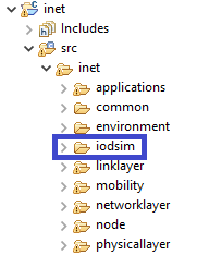 OMNET++ structure